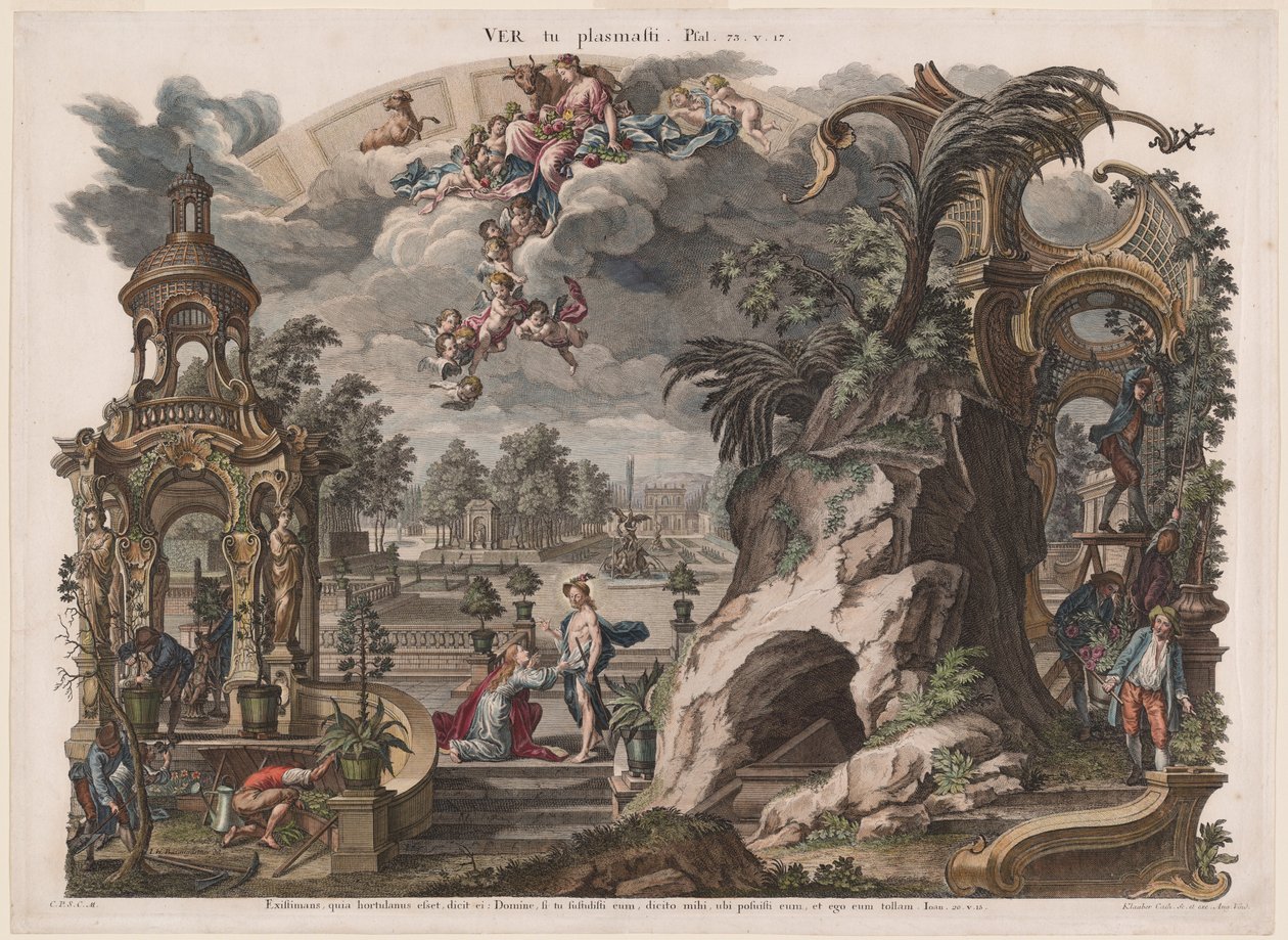 Jaro od Joseph Sebastian Klauber, Johann Baptist Klauber, after Johann Wolfgang Baumgartner