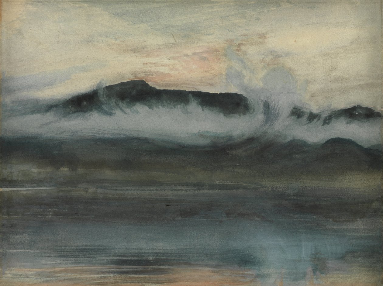 Coniston & Old Man (akvarel) od Joseph Severn