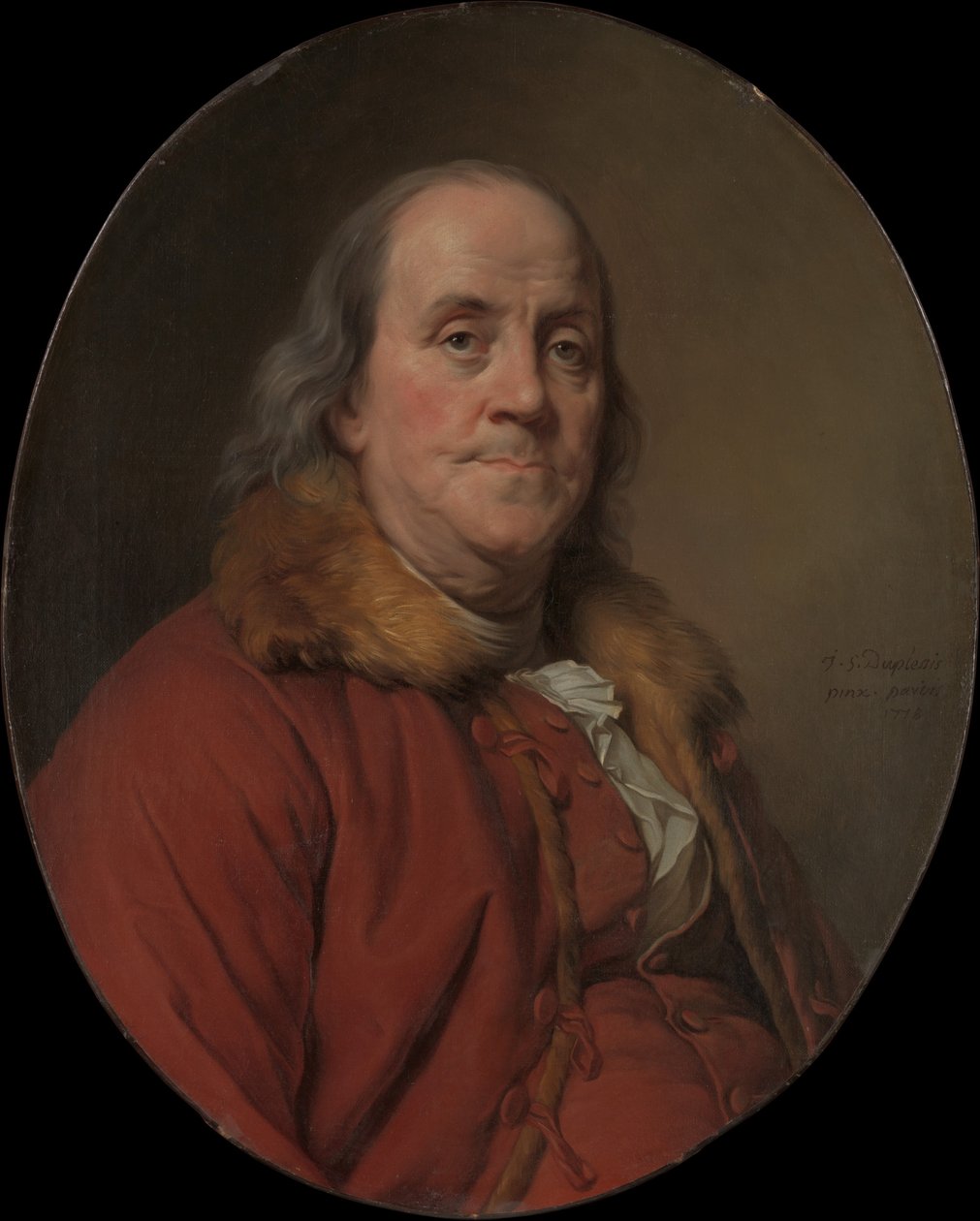 Benjamin Franklin od Joseph Siffred Duplessis