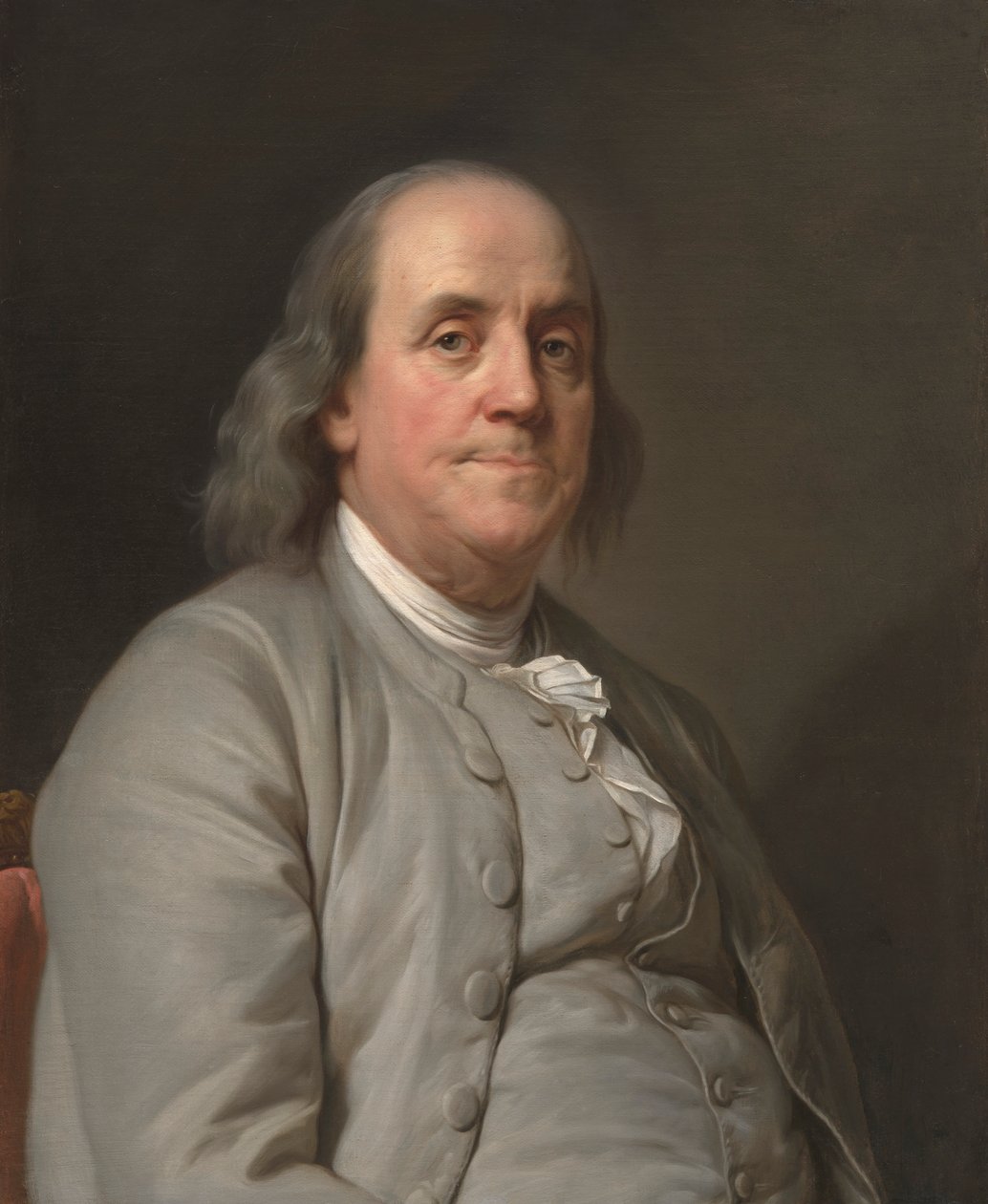 Benjamin Franklin, c. 1785. od Joseph Siffred Duplessis