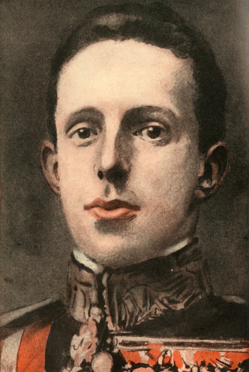 Alfonso XIII., král Španělska, 1910. od Joseph Simpson