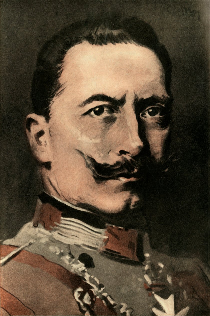 Vilém II., německý císař, 1910. od Joseph Simpson