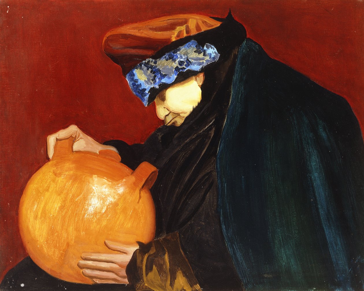 Dřímající žena od Joseph Stella