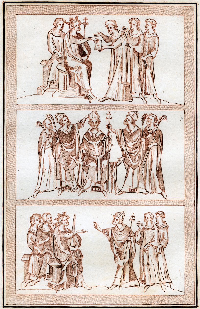 Život Thomase Becketa, 1801. od Joseph Strutt