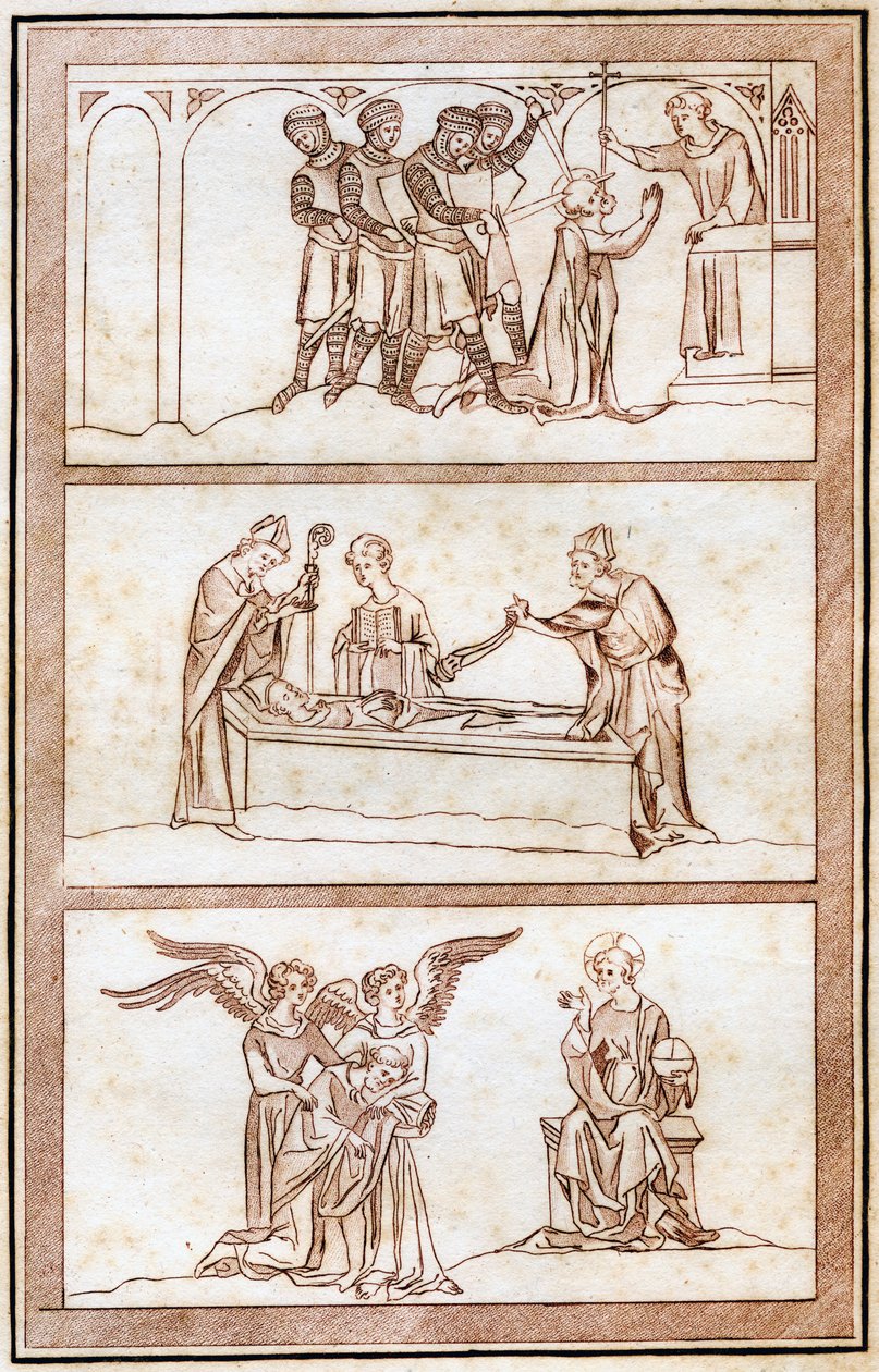 Život Thomase Becketa, 1801. od Joseph Strutt