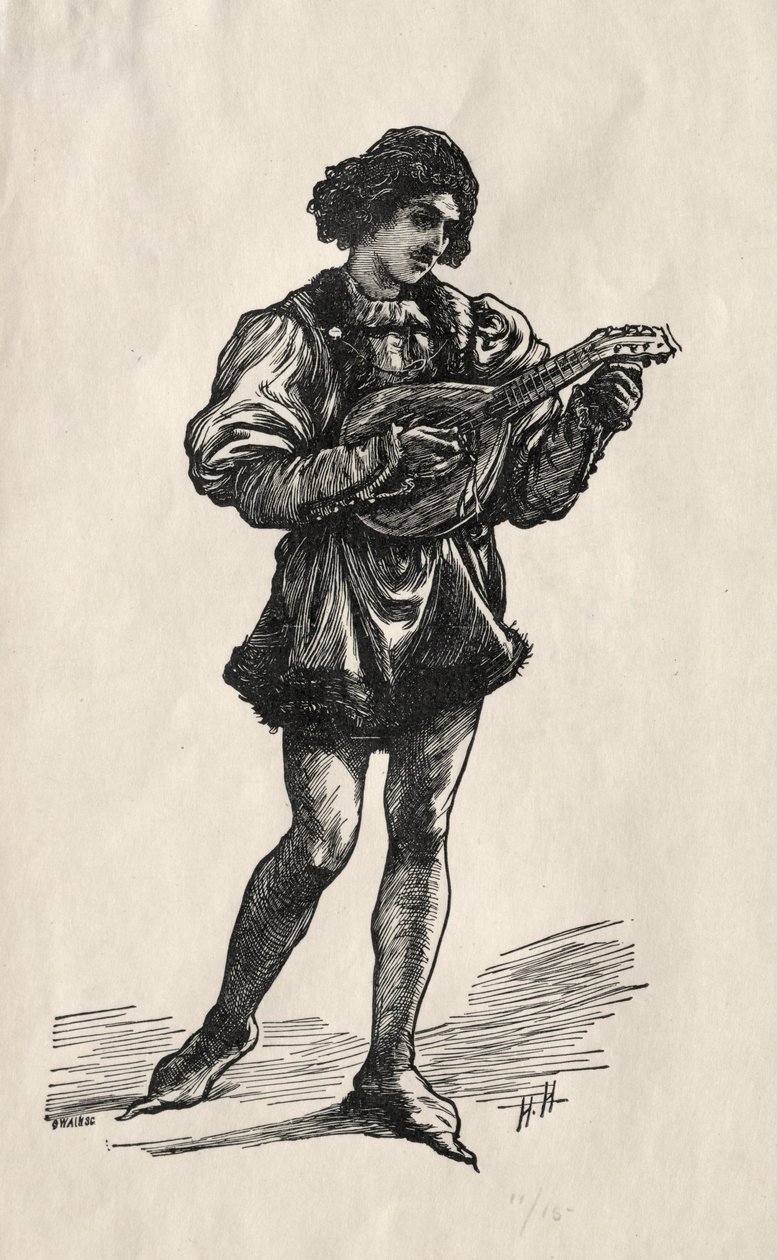 Trubadúr od Joseph Swain