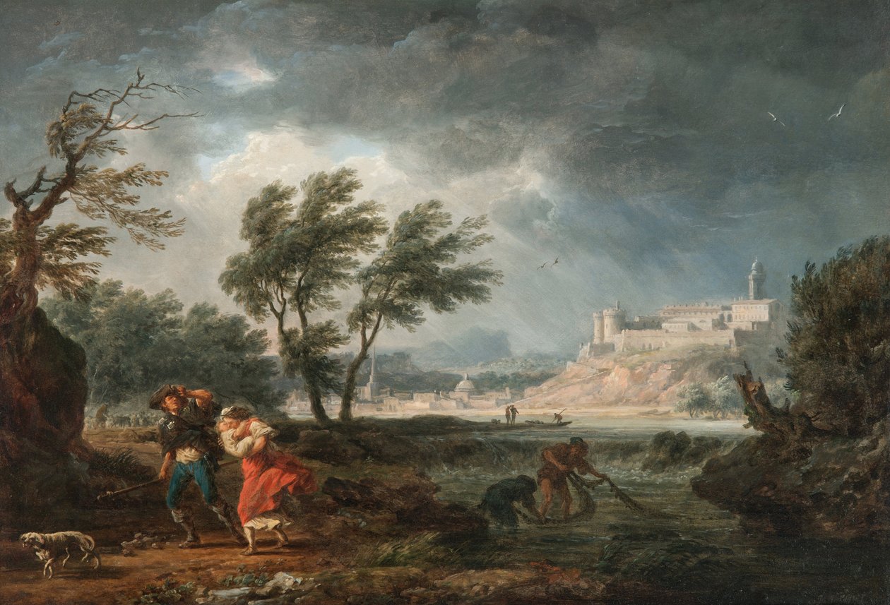 Čtyři denní doby: Poledne od Joseph Vernet
