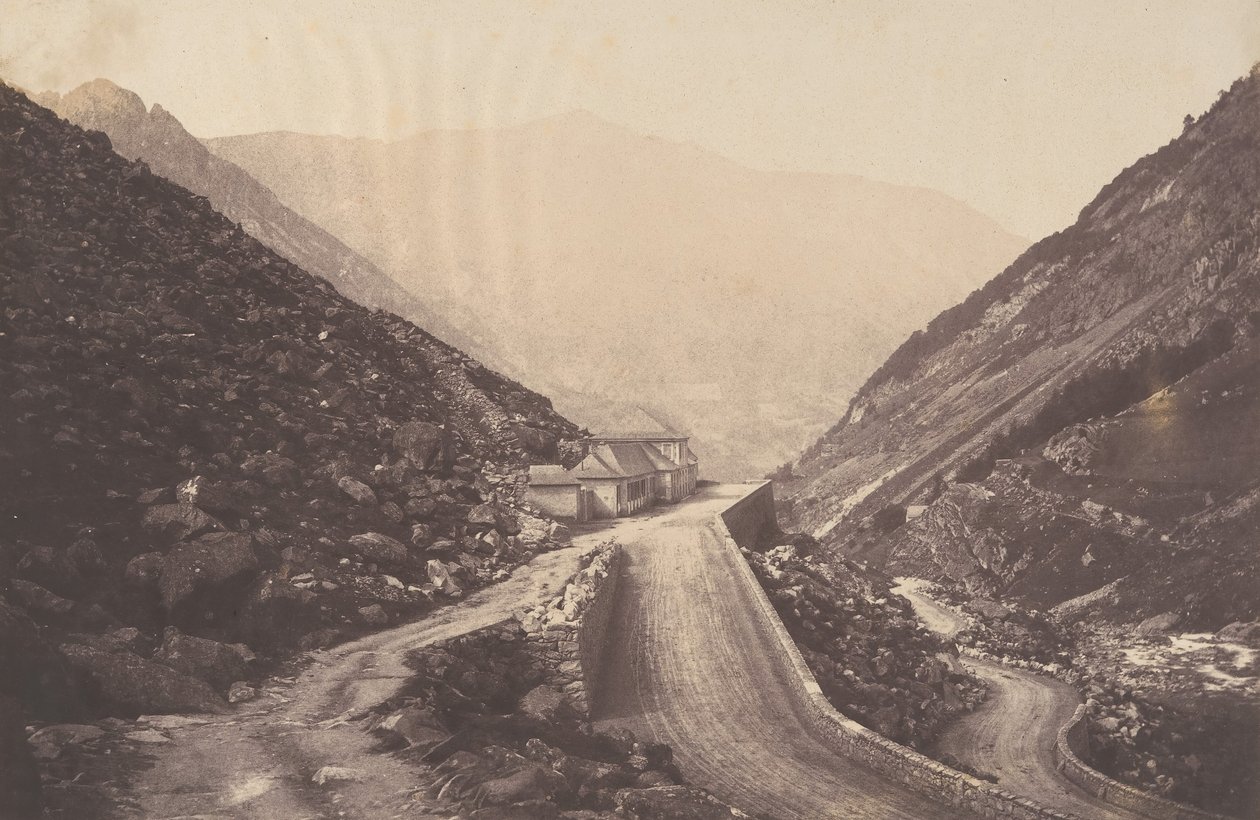 Raillièrovy lázně v Cauterets, 1853. od Joseph Vigier