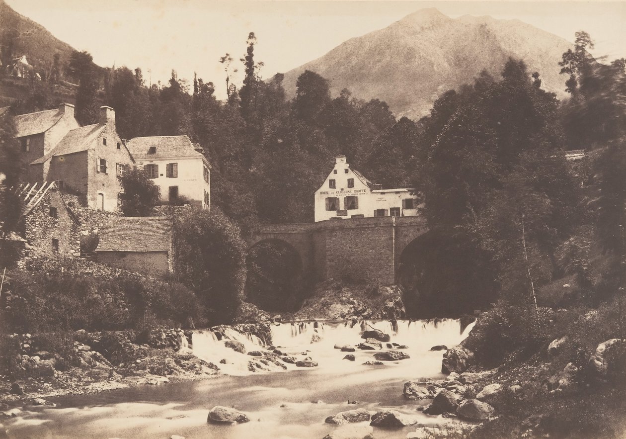Cedar Village, Gavarnie Road, 1853. od Joseph Vigier
