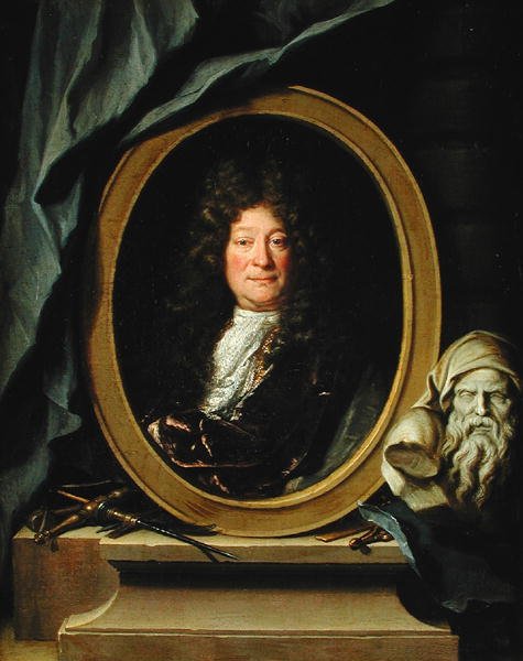 Portrét architekta od Joseph Vivien