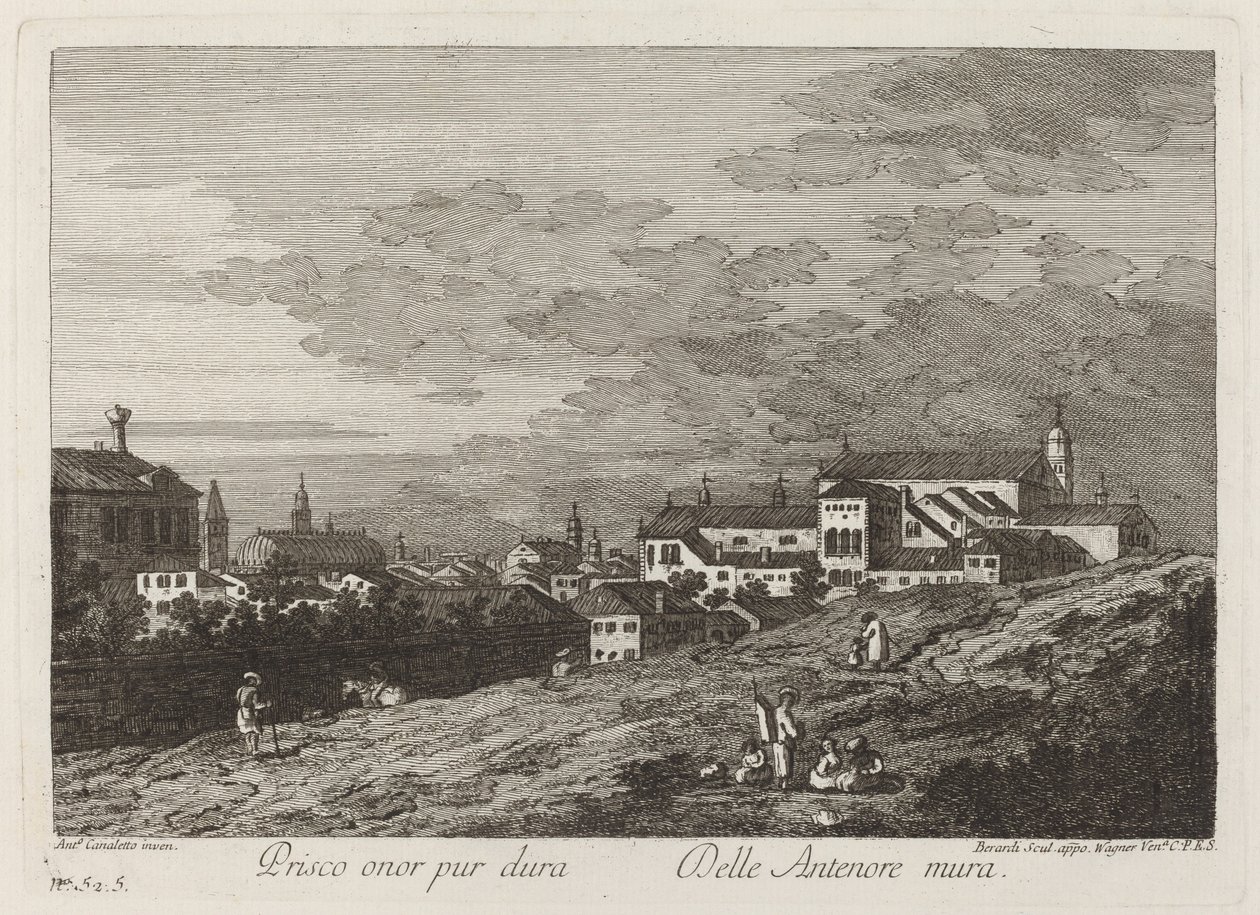 Priscus čest stále trvá ..., c. 1760. od Joseph Wagner