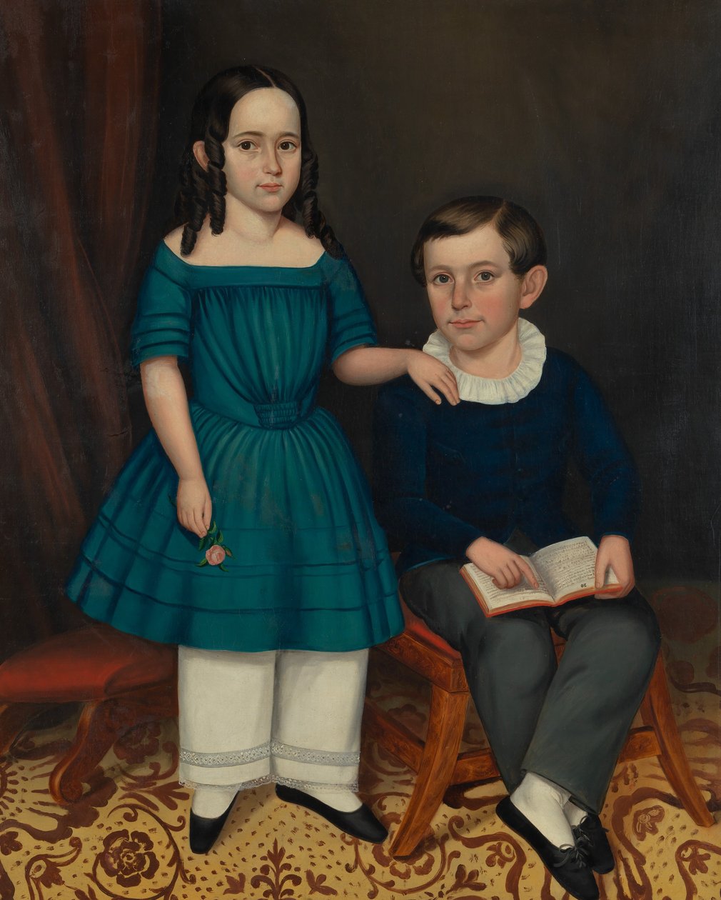 John a Louisa Stock, 1845. od Joseph Whiting Stock
