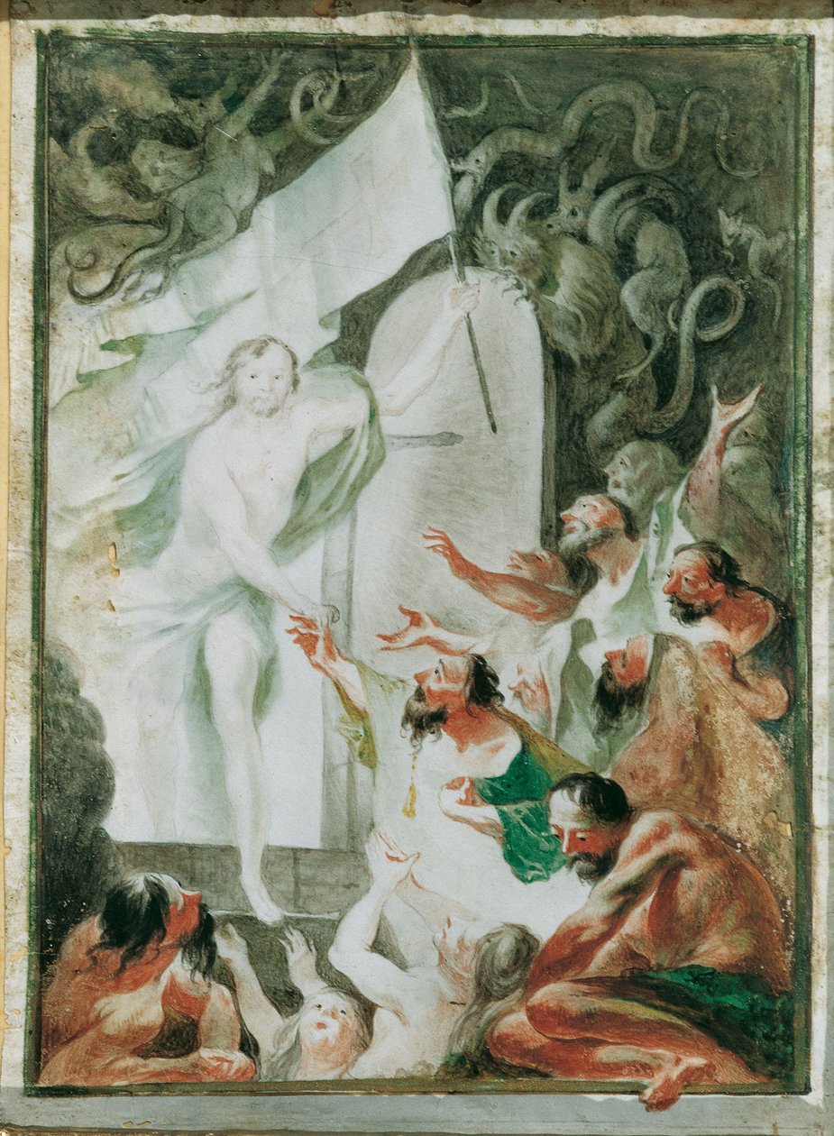 Kristus v limbu od Joseph Winterhalder d. J.