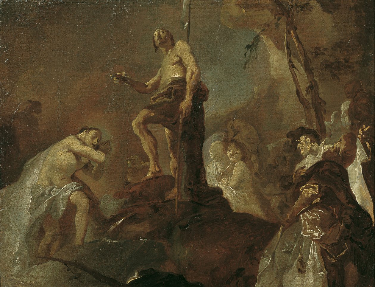 Křest Kristův od Joseph Winterhalder d. J.