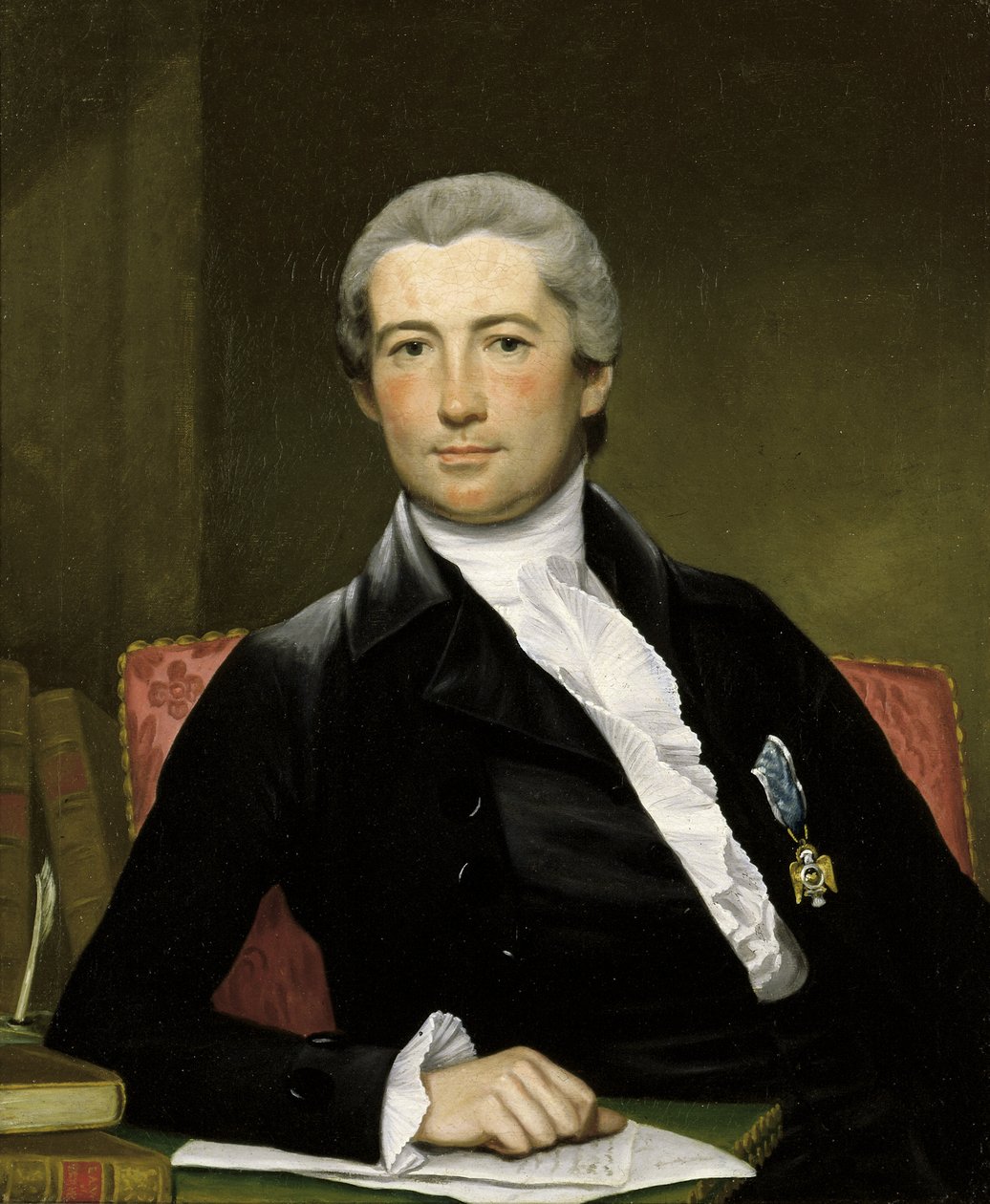 Portrét generála Gilese, ca. 1785. od Joseph Wright