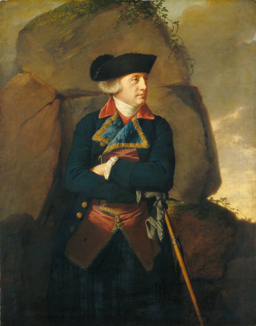 Portrét gentlemana od Joseph Wright