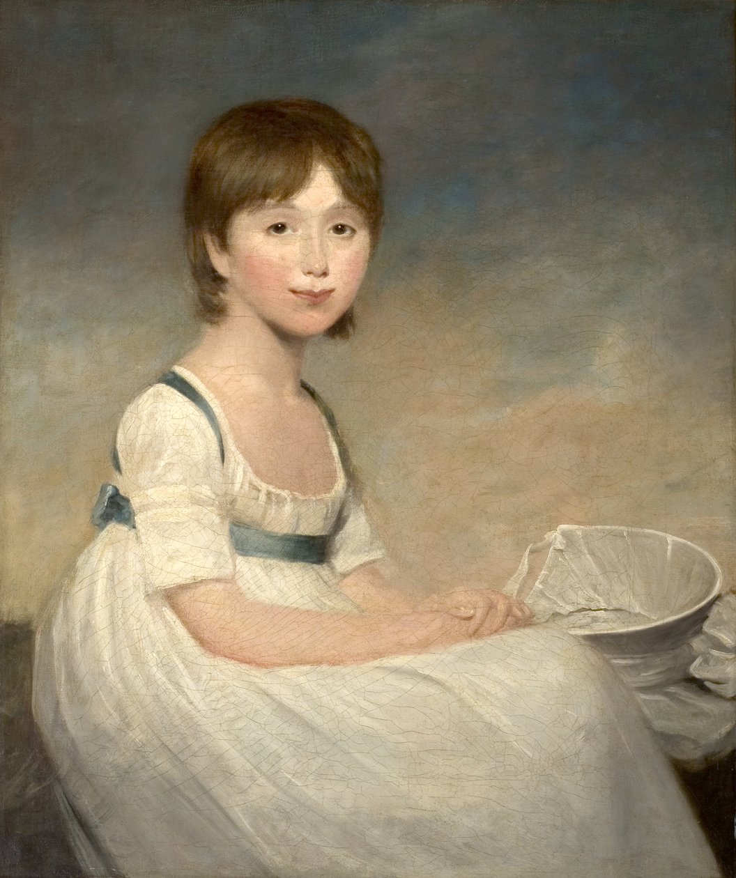 Portrét dívky, 18. století od Joseph Wright