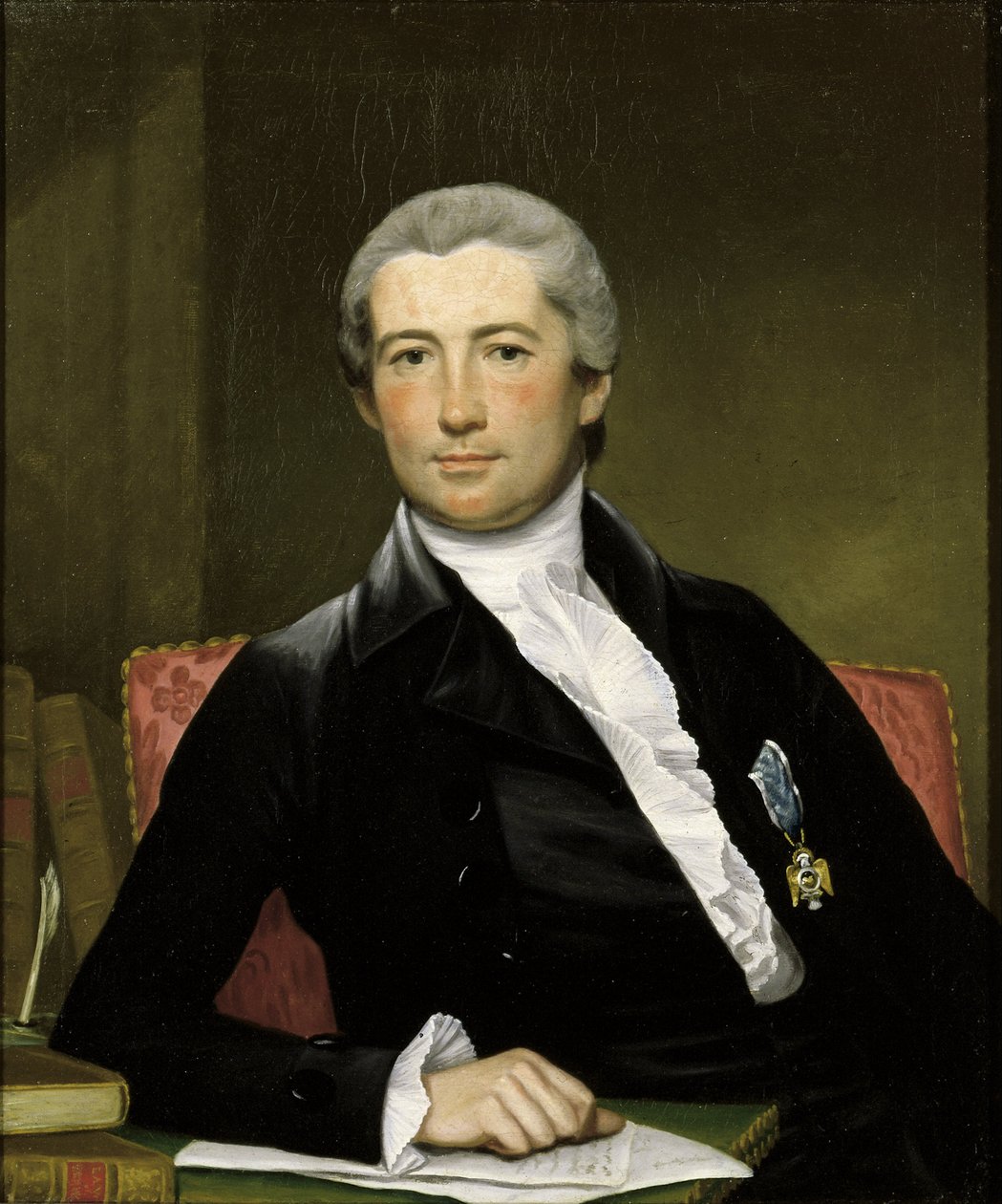 Portrét generála Gilese od Joseph Wright of Derby