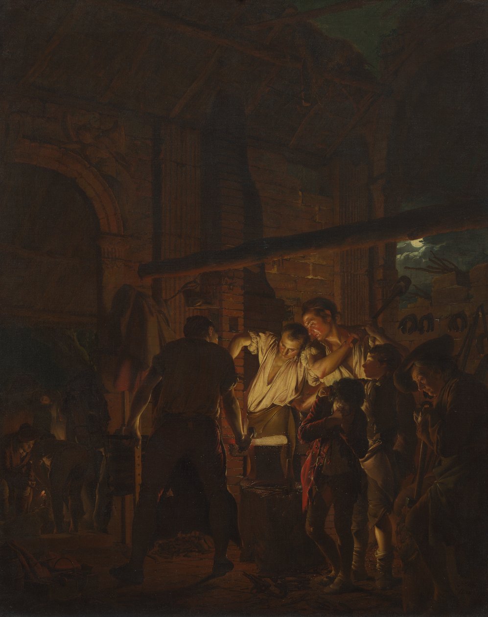 Kovárna od Joseph Wright of Derby