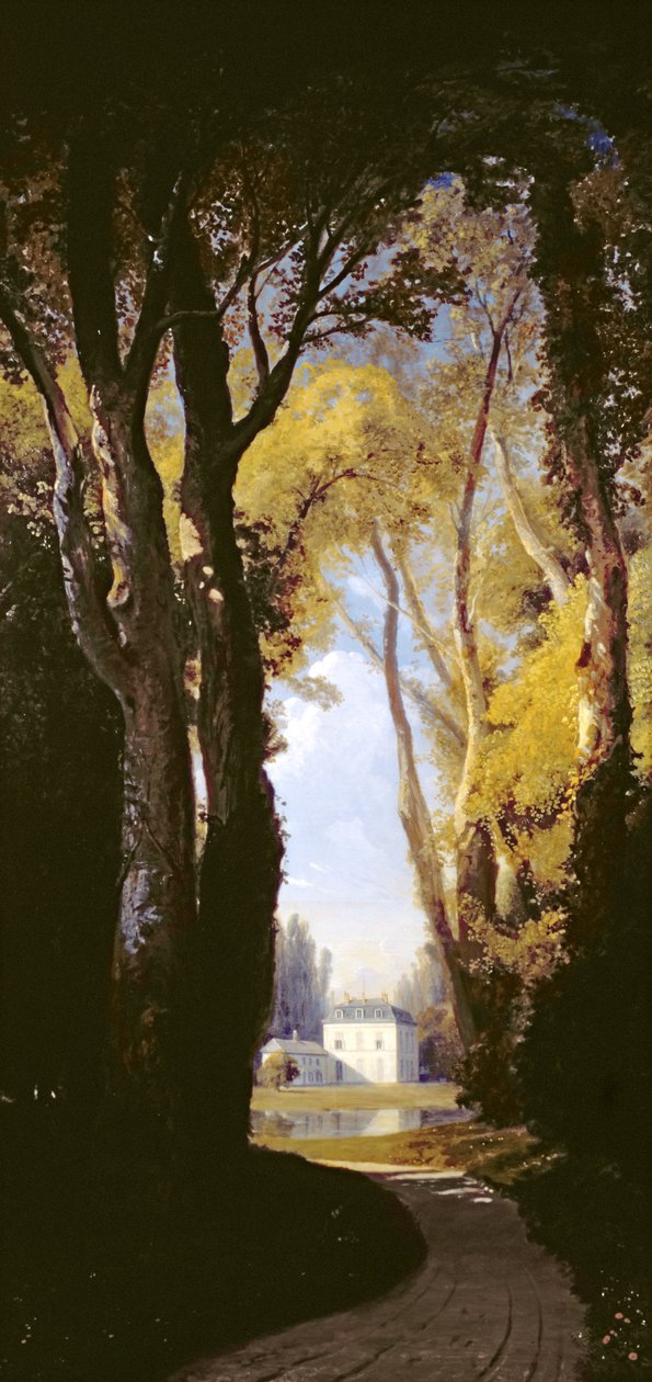 Zámek Louveciennes od Josephine Bowes