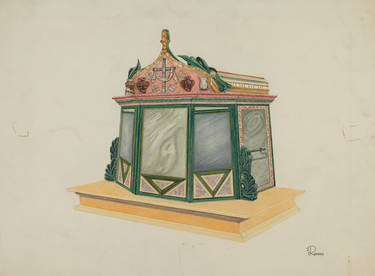 Tabernacle, c. 1939. od Josephine C. Romano