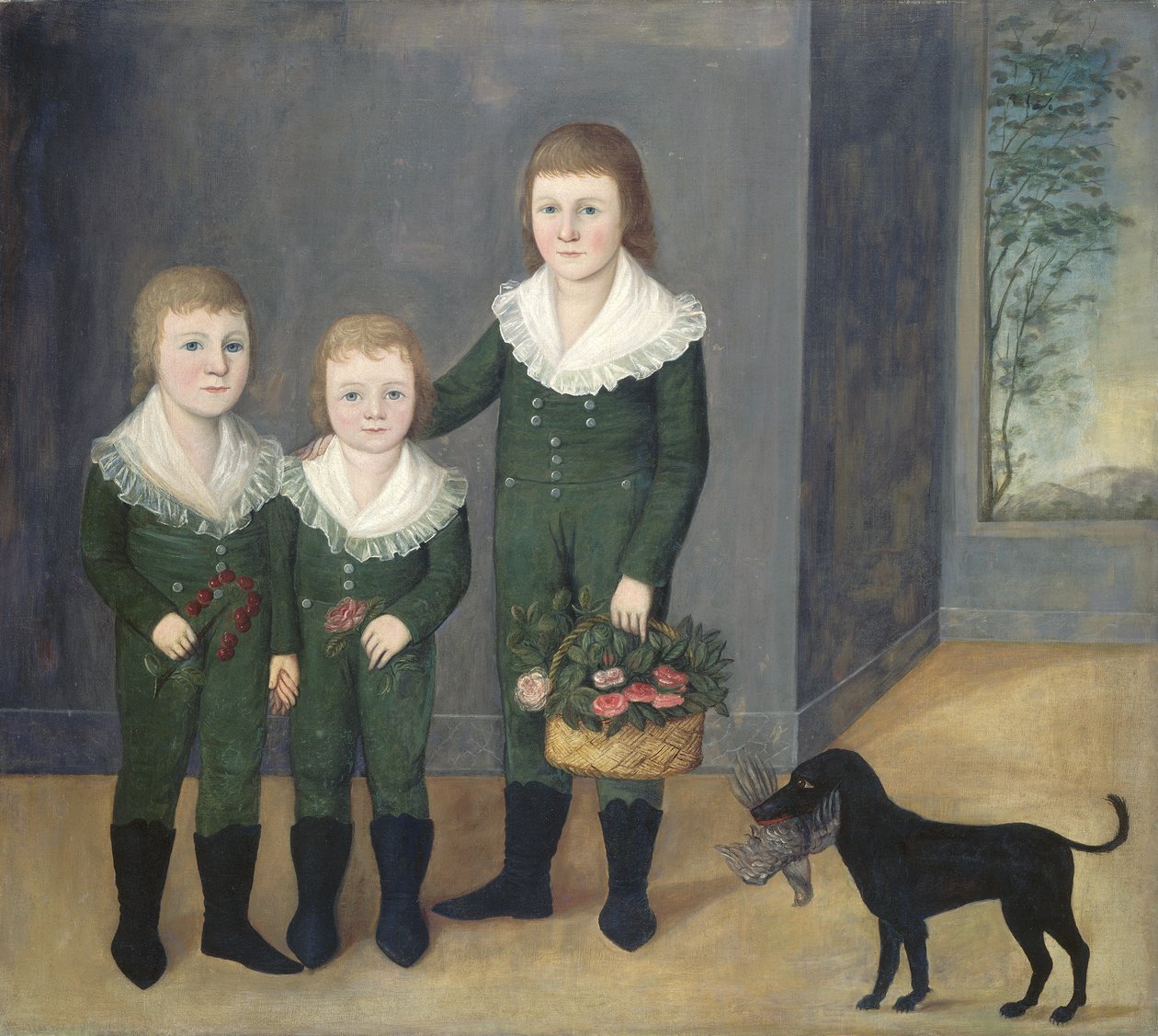 Westwoodovy děti kolem roku 1807 od Joshua Johnson