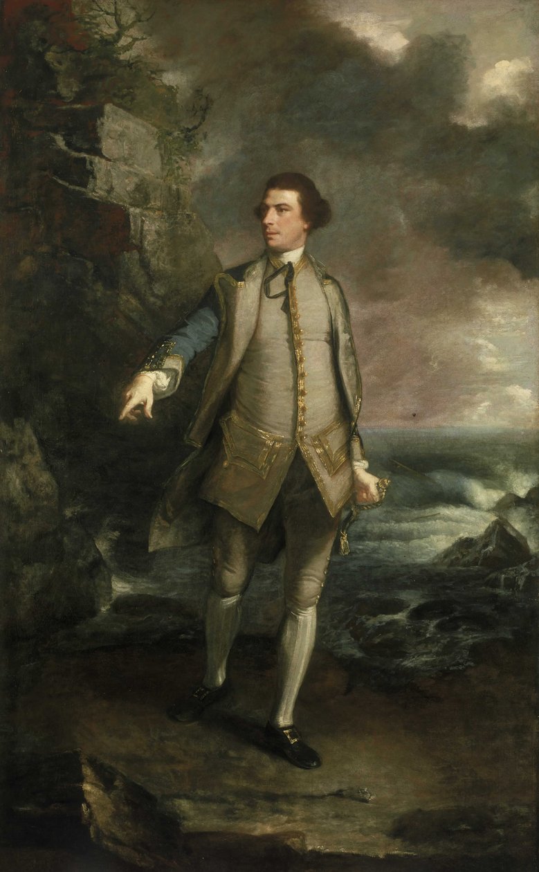 Kapitán ctihodný Augustus Keppel od Joshua Reynolds