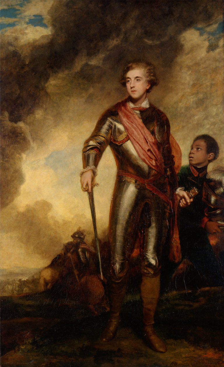 Charles Stanhope, 3. hrabě z Harringtonu od Joshua Reynolds