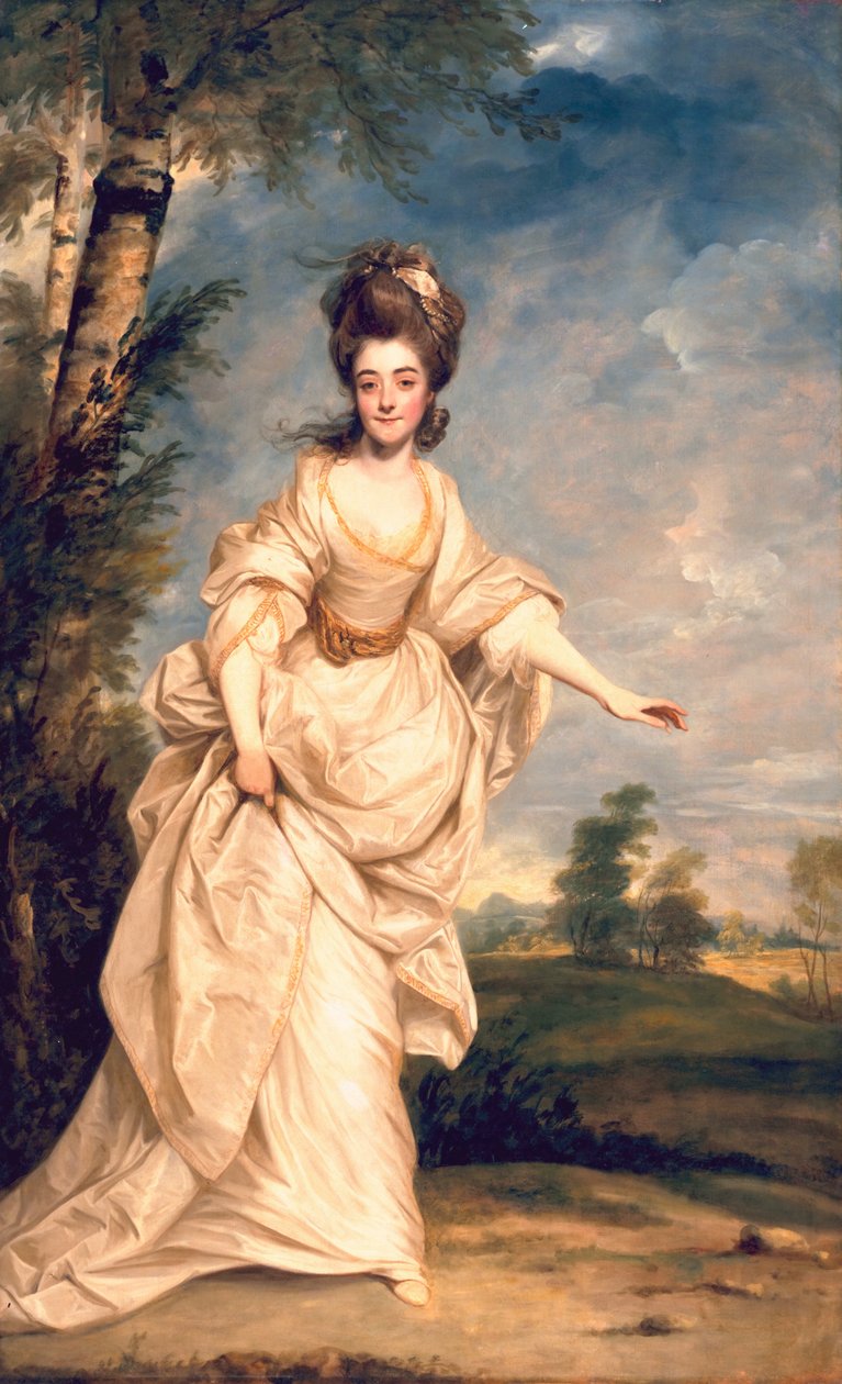 Diana, vikomtesa Crosbie, 1777 od Joshua Reynolds