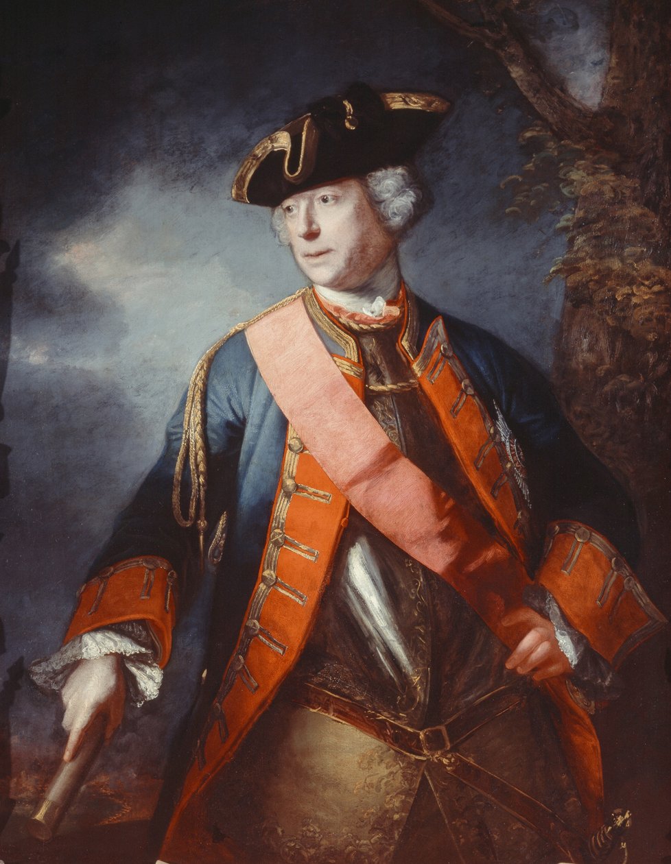 Polní maršál Jean Louis Ligonier (1680-1770) kolem 1755 od Joshua Reynolds
