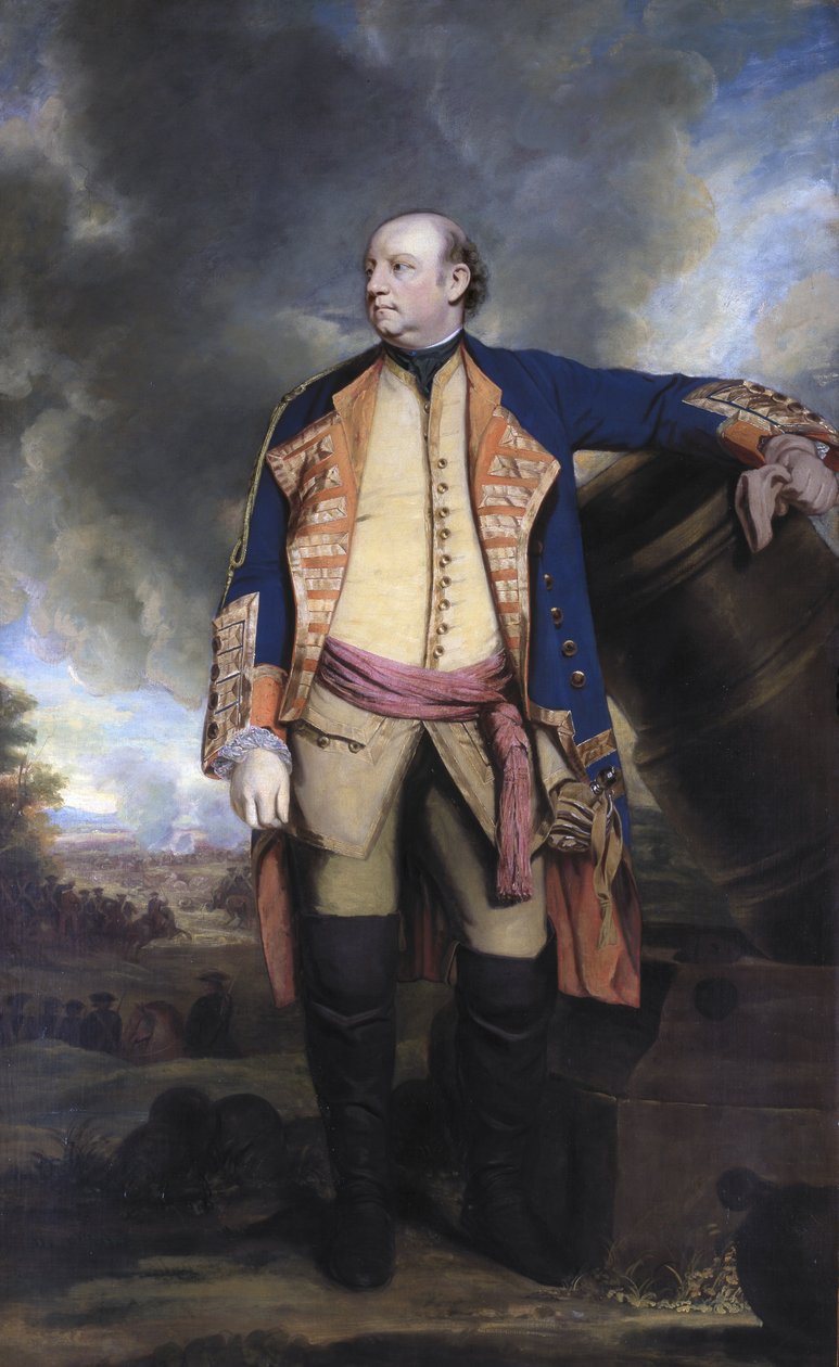 John Manners (1721-70) markýz z Granby, kolem 1763 od Joshua Reynolds