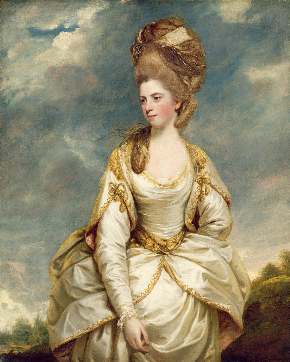 Slečna Sarah Campbell, 1777-78 od Joshua Reynolds