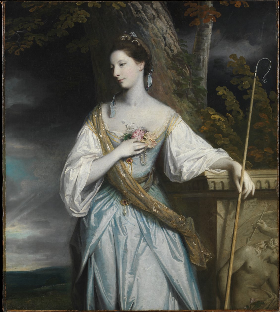Portrét Anny Dashwoodové (1743-1830), pozdější hraběnky z Galloway od Joshua Reynolds