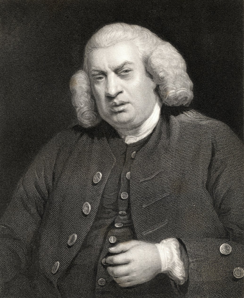 Portrét Dr. Samuela Johnsona (1709-84) od Joshua Reynolds