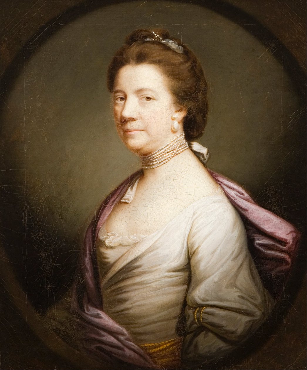 Portrét dámy v bílém od Joshua Reynolds