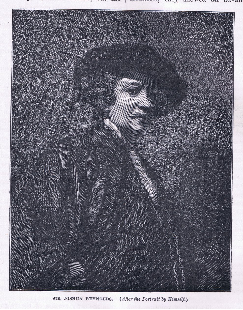 Autoportrét od Joshua Reynolds