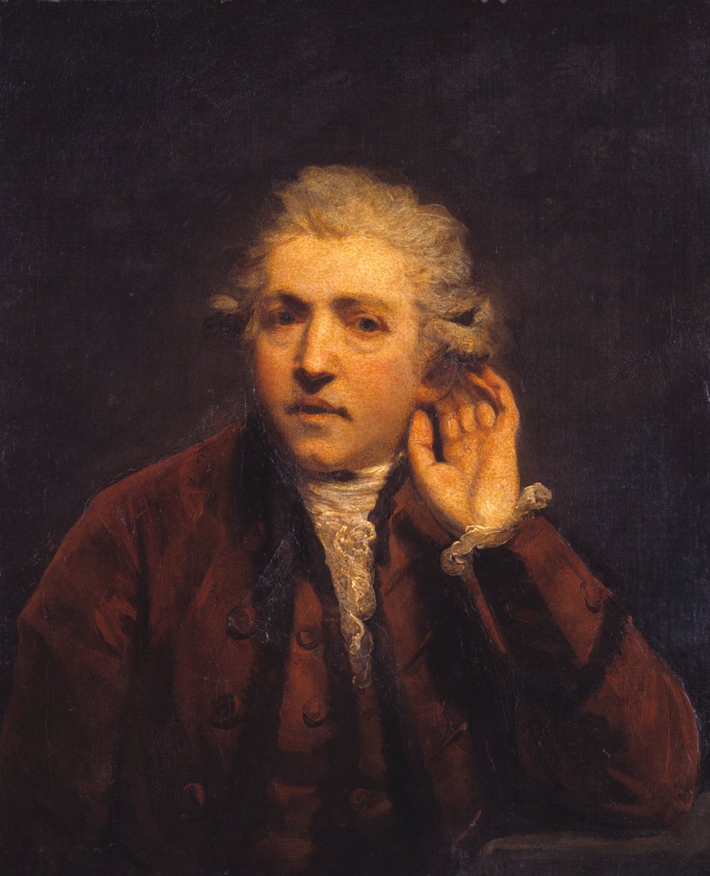 Autoportrét jako neslyšící od Joshua Reynolds