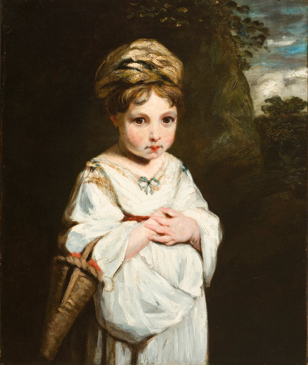 Jahodová dívka, 1773-77 od Joshua Reynolds
