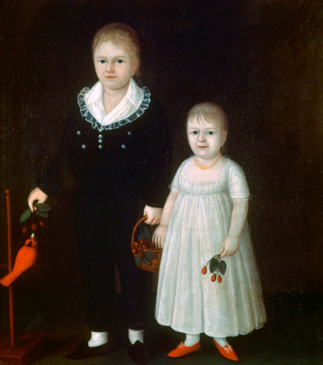 Edward a Sarah Rutterovi, c1805 od Joshua Johnson