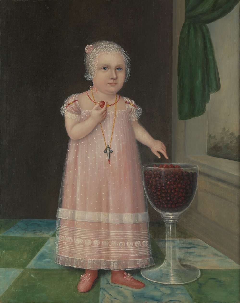Emma Van Name, kolem roku 1805. od Joshua Johnson