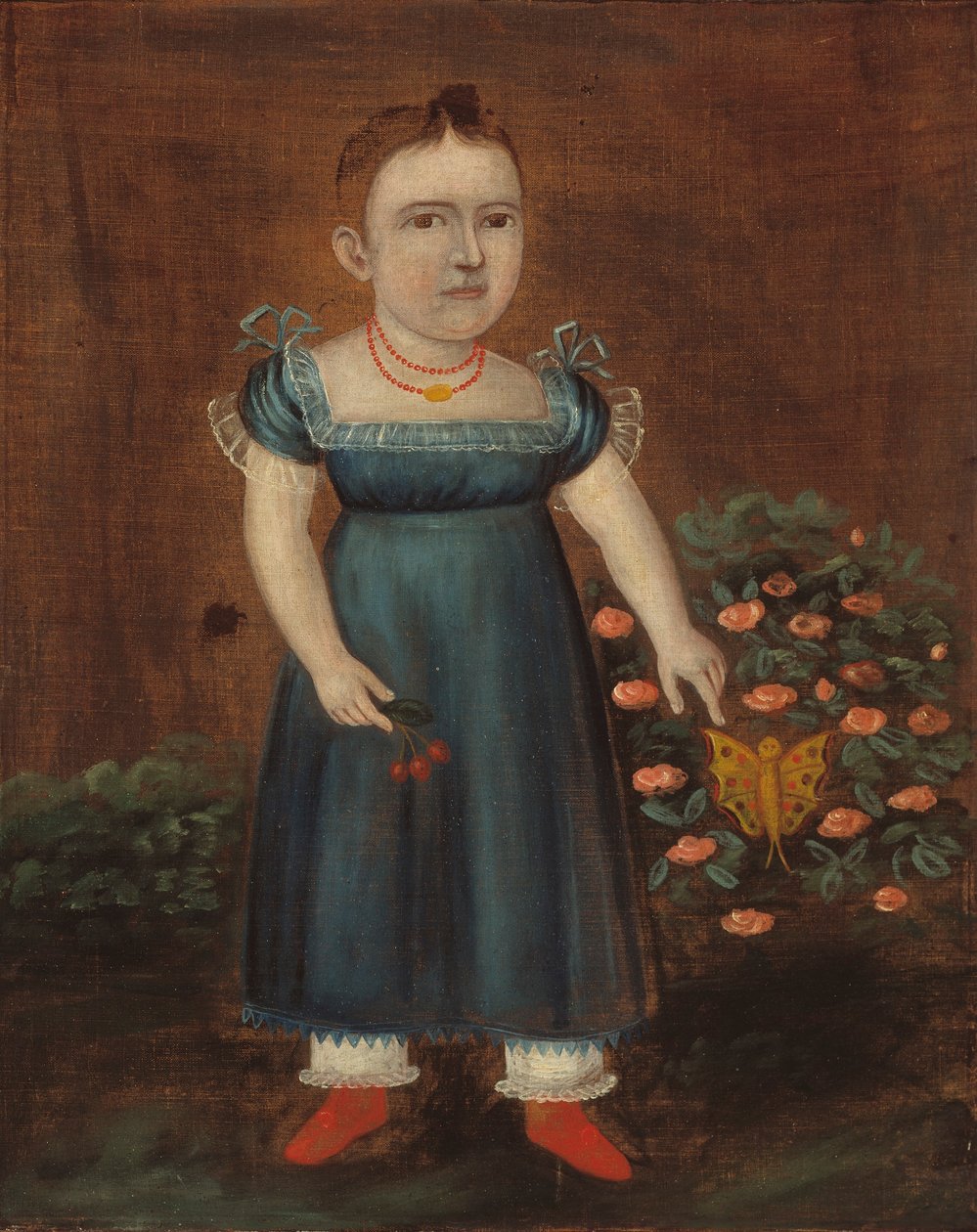 Portrét Adélie Ellenderové od Joshua Johnson