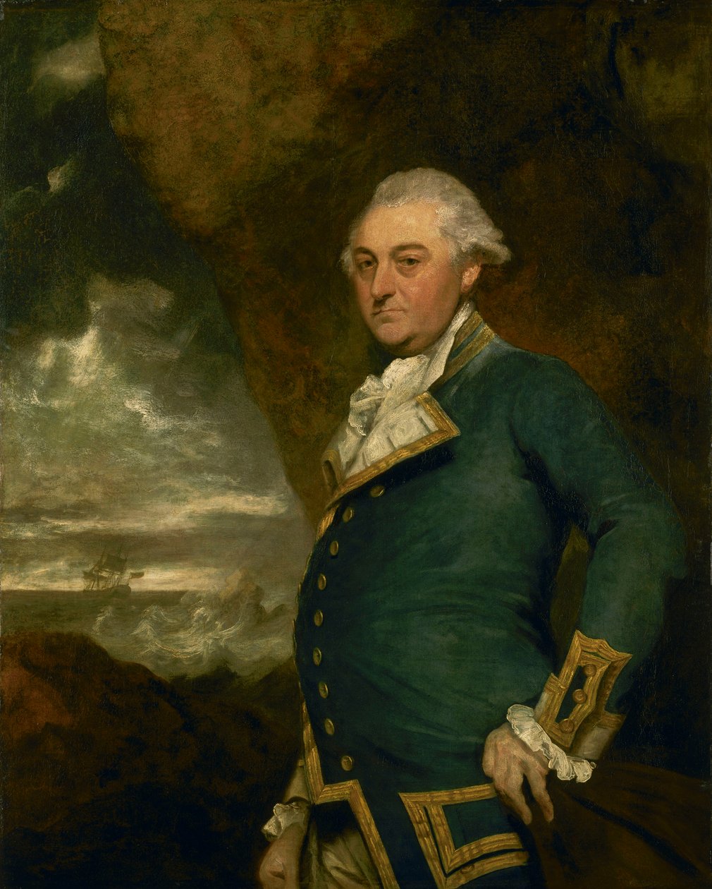 Kapitán John Gell (1740-1805) od Joshua Reynolds