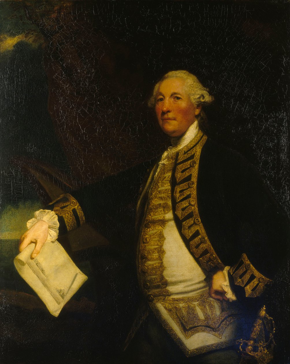 Komodor sir William James (1721-1783) od Joshua Reynolds