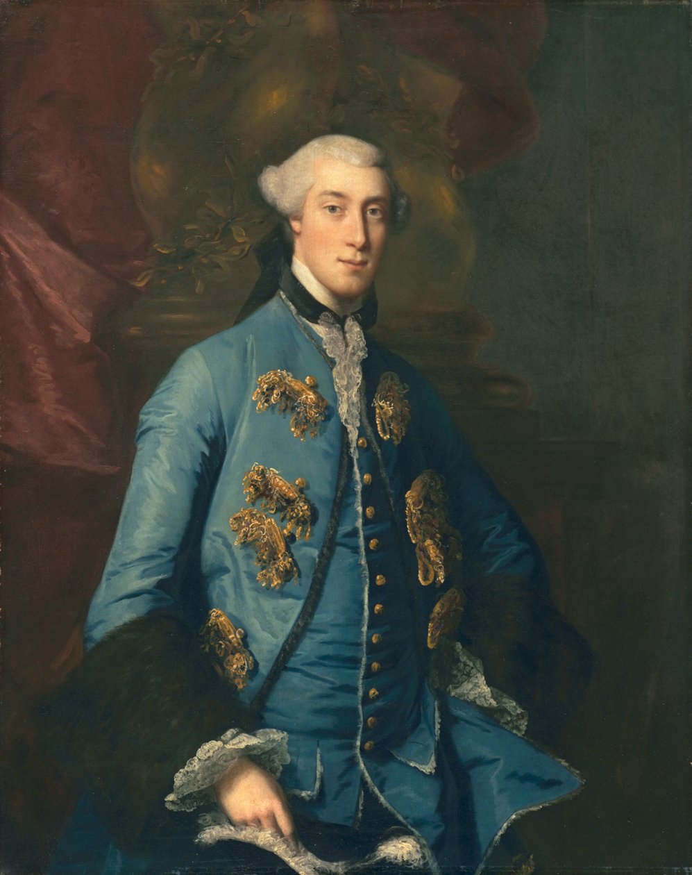 Francis Hastings, hrabě z Huntingtonu, 1754 od Joshua Reynolds