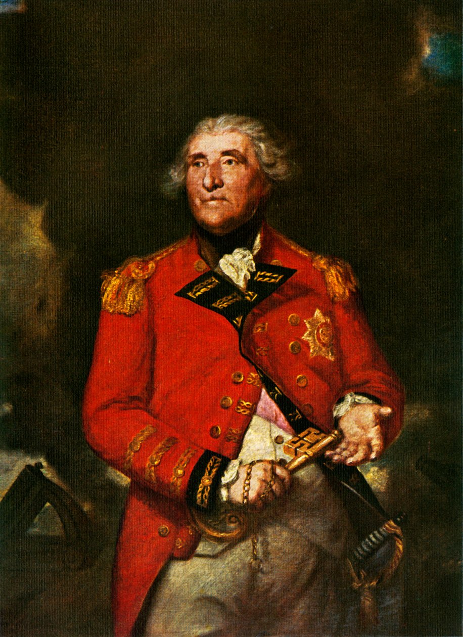 Lord Heathfield, 1787, c1912 od Joshua Reynolds