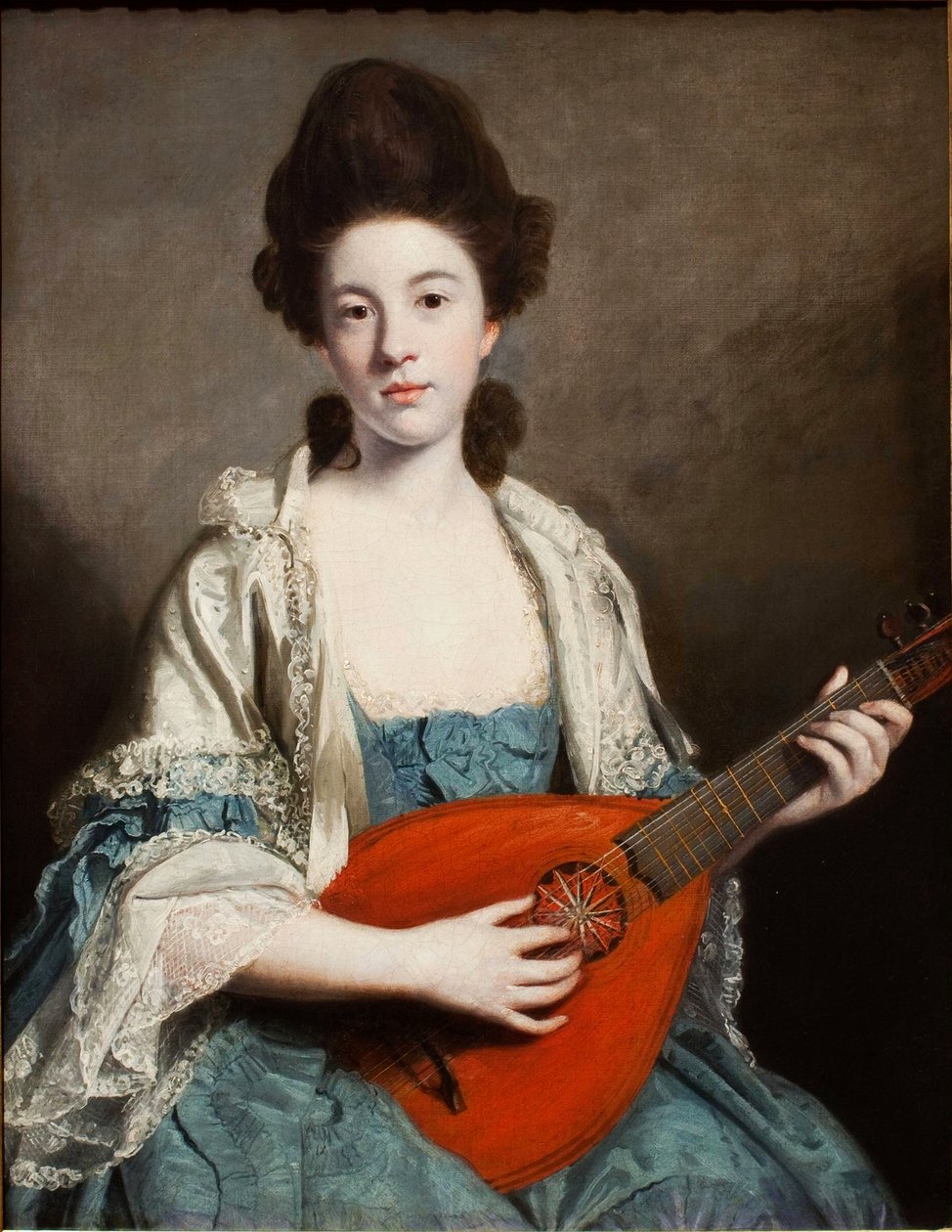 Slečna Phillis Hurrellová (1746-1836) od Joshua Reynolds
