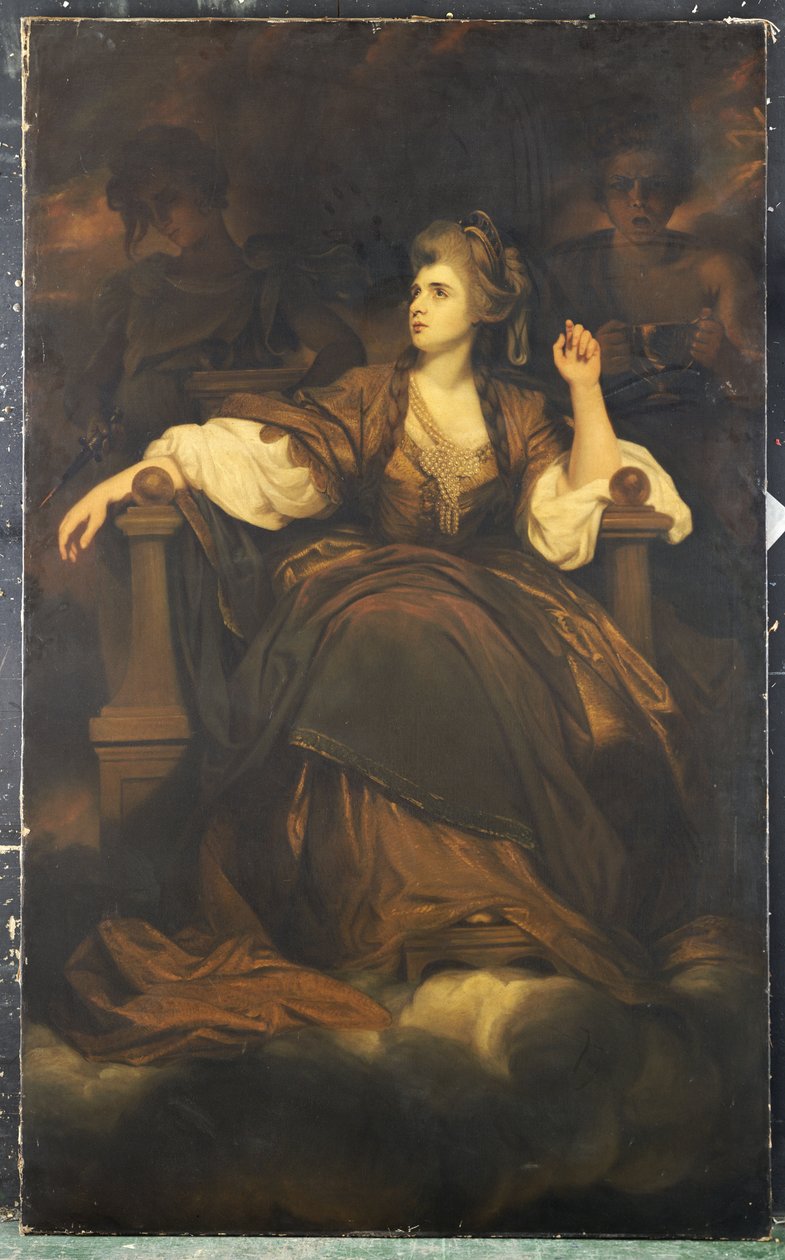 Paní Siddonsová jako „Tragická múza“ od Joshua Reynolds
