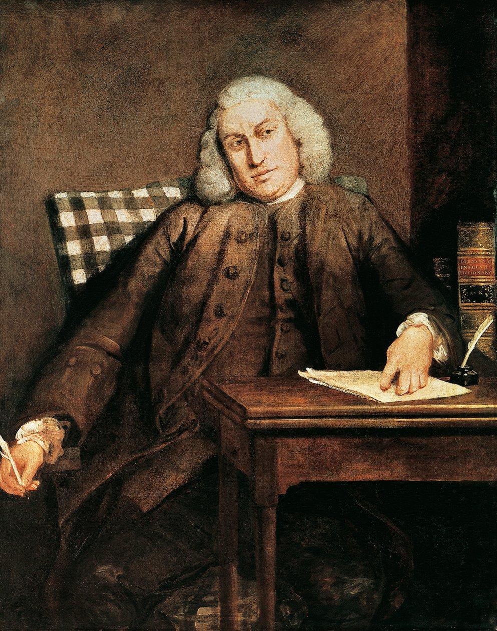 Portrét Samuela Johnsona (Lichfield od Joshua Reynolds