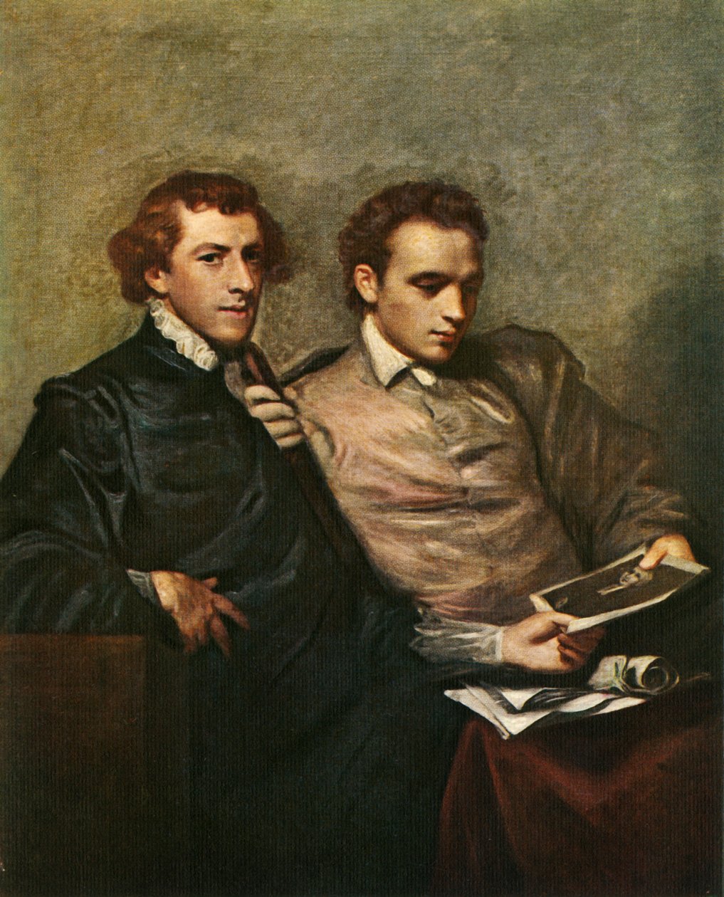 Portrét dvou pánů, c1778, c1912 od Joshua Reynolds