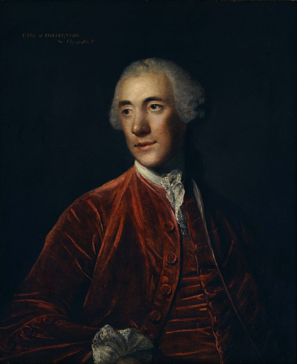 Robert d’Arcy, 4. hrabě z Holderness od Joshua Reynolds
